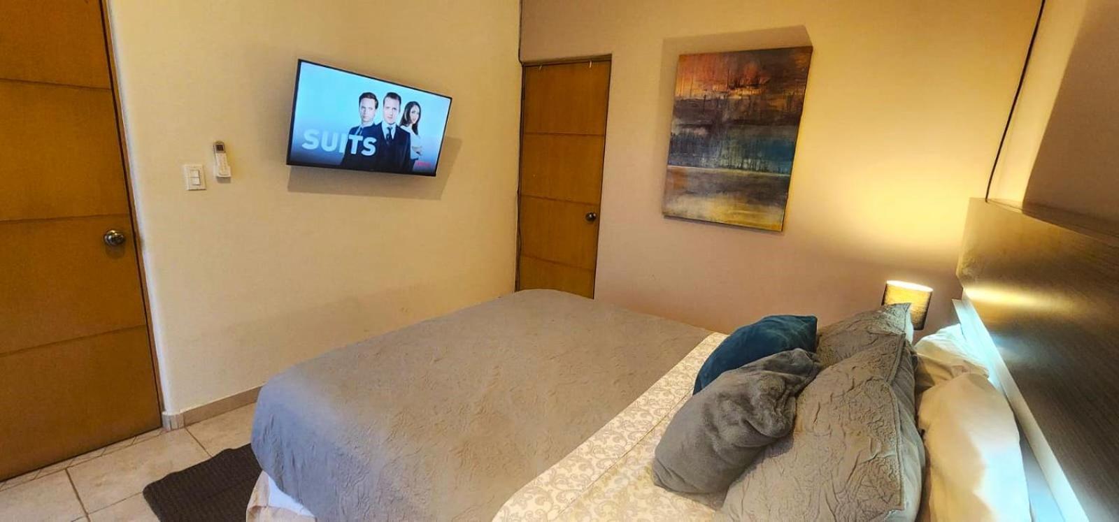 Moderno De 1 Rec Con Alberca 5 Mins A Playa 103b *