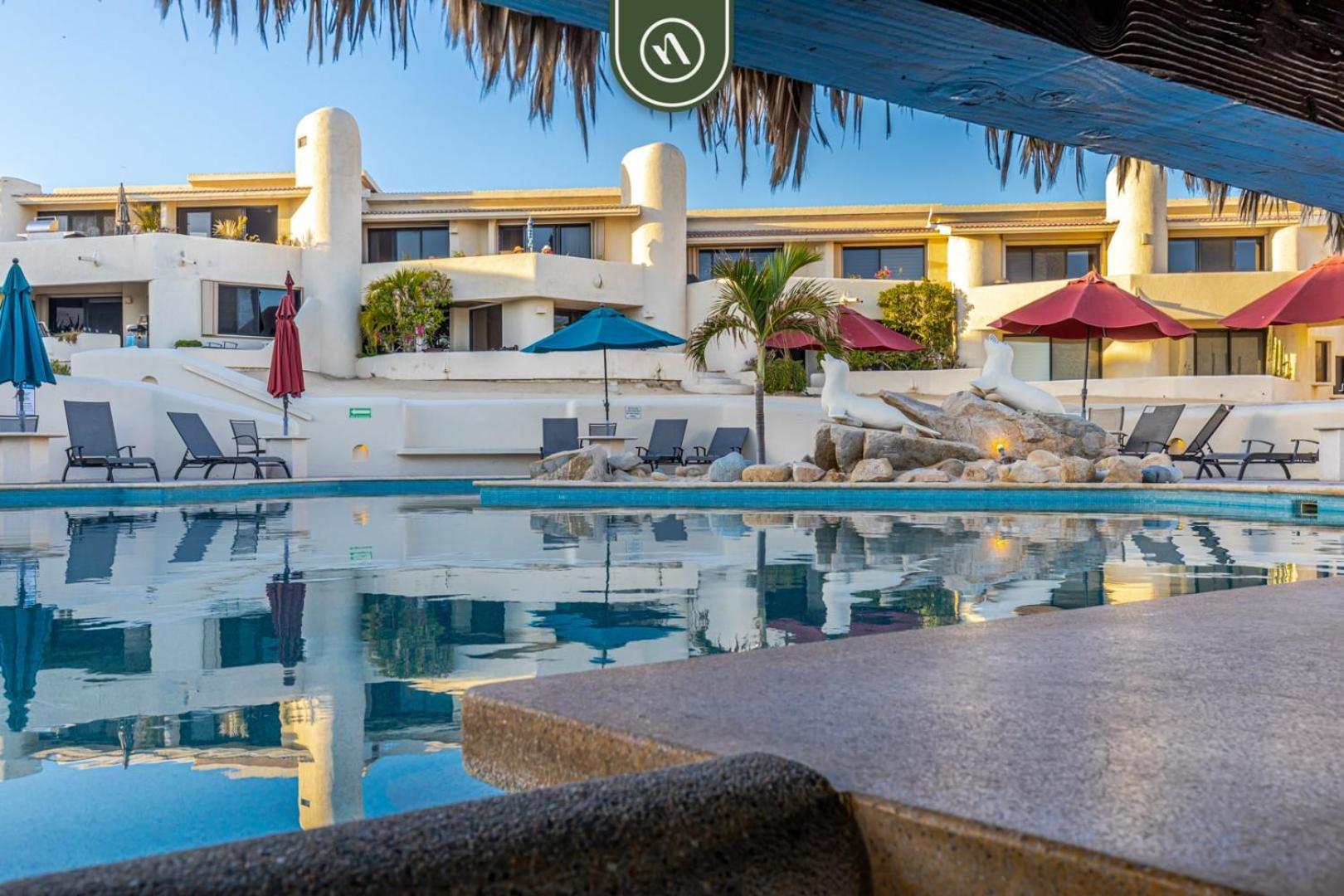 Oceafront 2 Bedroom - Pool - King Beds 3x Cabo San Lucas