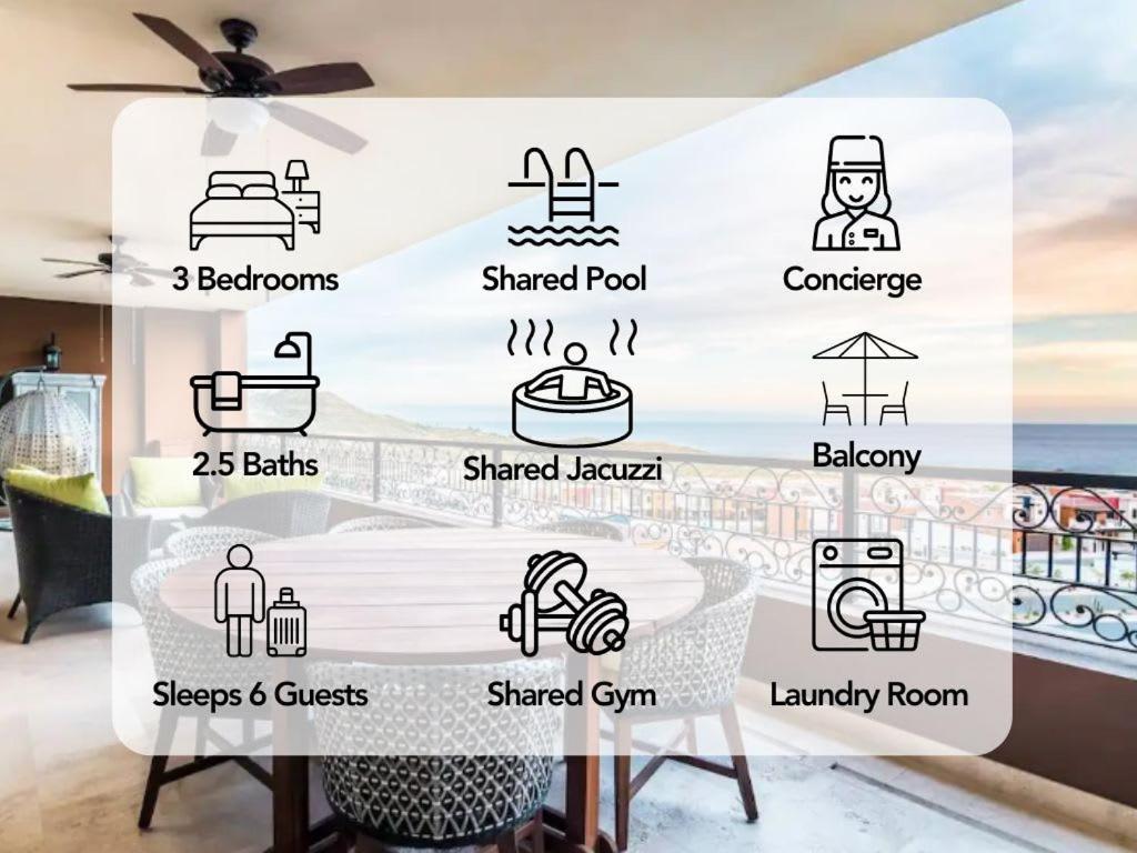Copala 3 Bedroom Amenities & Ocean Views * Cabo San Lucas