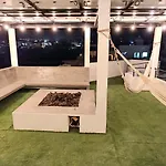 Solar House With Arch View Rooftop