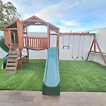Solar House With Arch View Rooftop