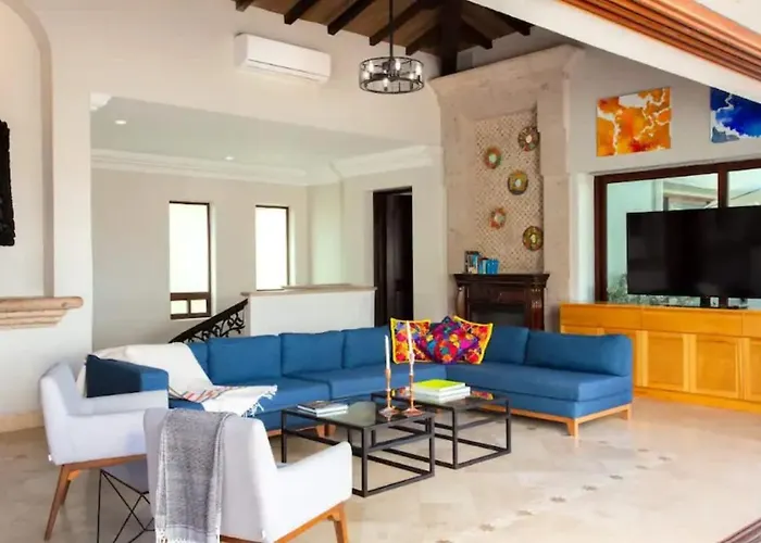6Bd Villa With Ocean Views In Cabo