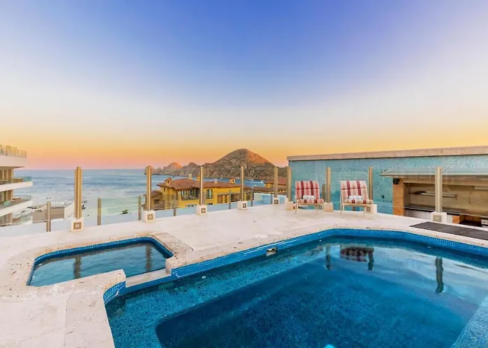 Penthouse In Cabo - Private Rooftop Pool