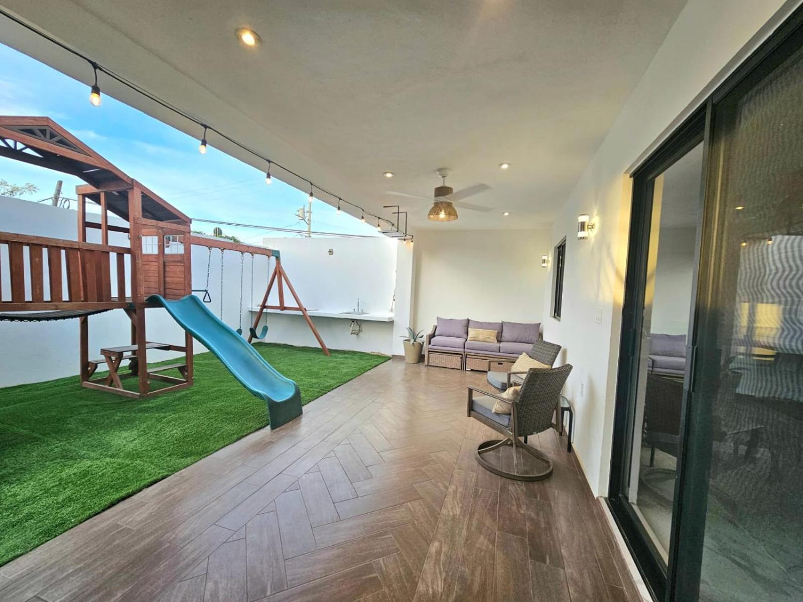 Solar House With Arch View Rooftop *