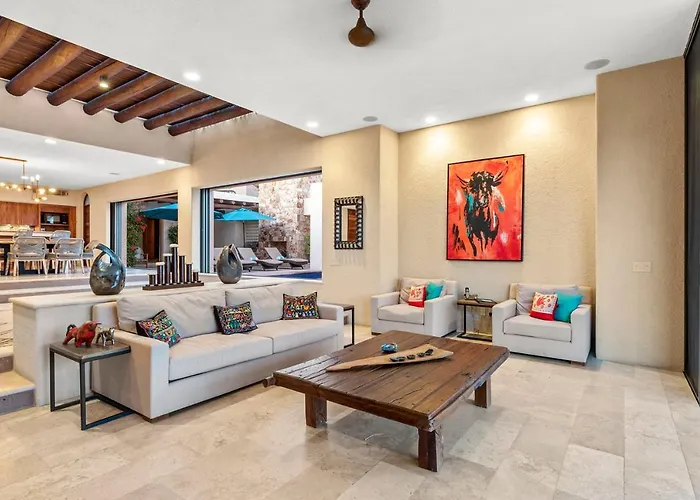 Contemporary Villa With 2 Pools, Walking Distance To Beach And Butler Included