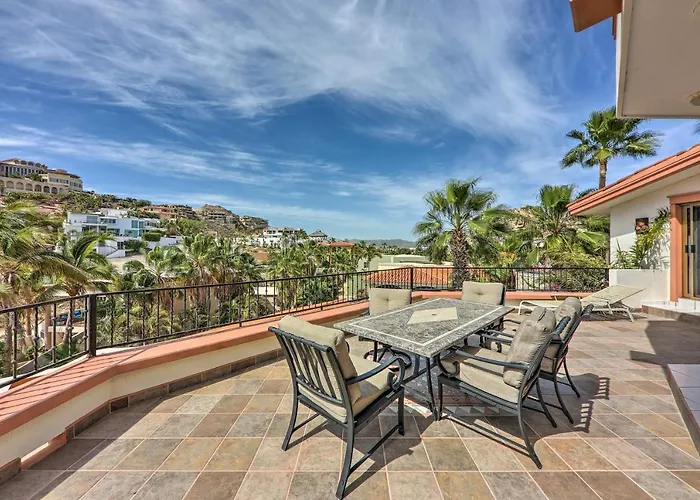 Luxe Cabo Retreat Terrace With Stunning City Views!