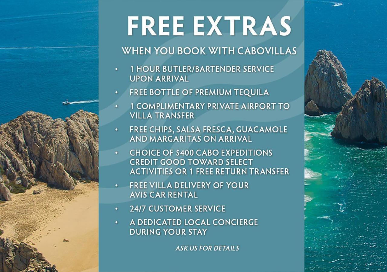 Villa Luxurious Hillside Oceanfront 8 Bedroom Bellissima Cabo San Lucas