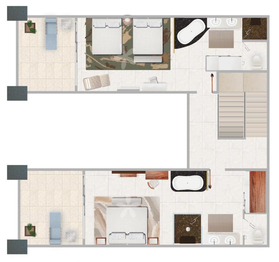 Residential Retreat 3 Bedroom Loft Garza Blanca &