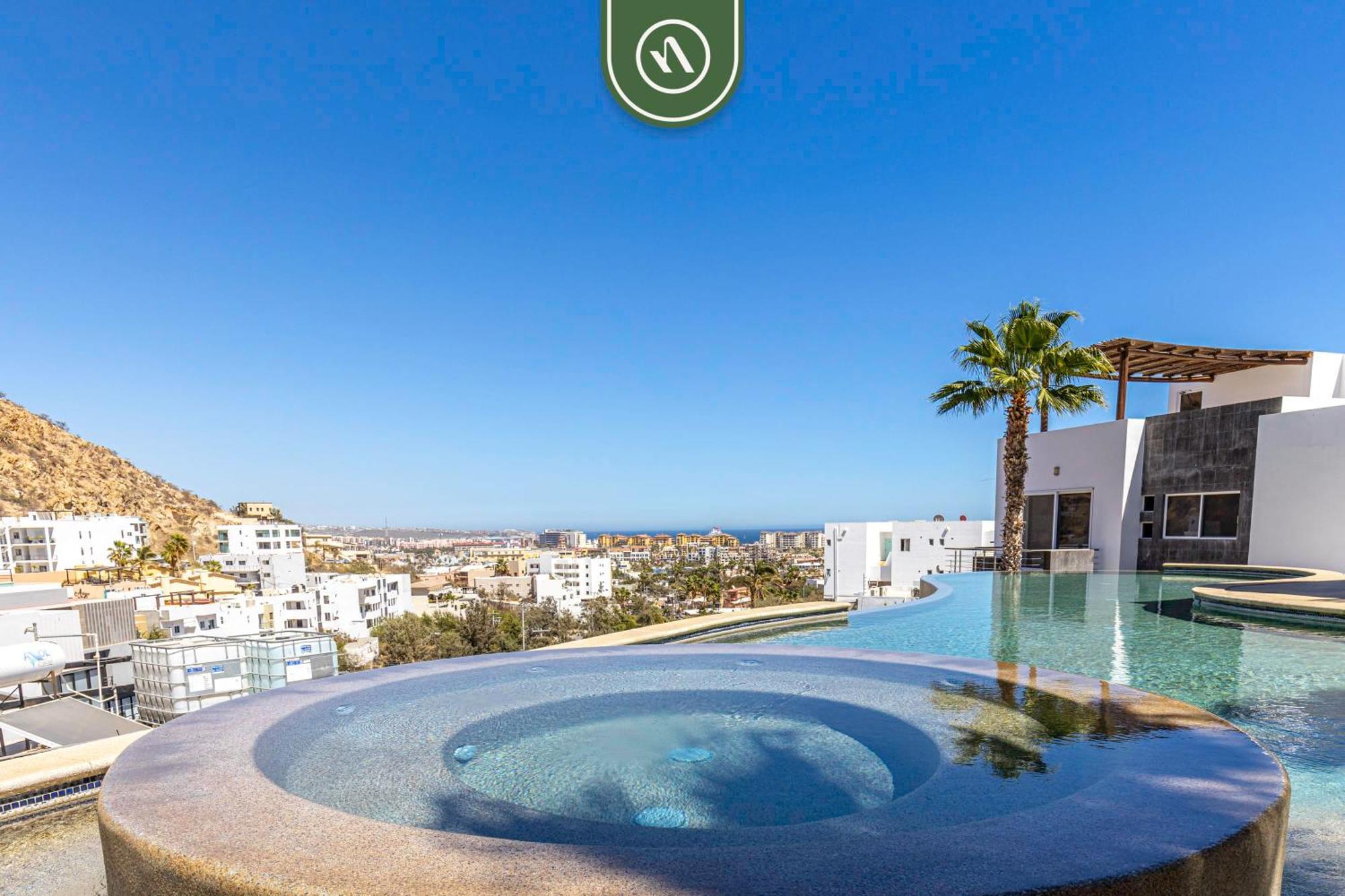 Apartment Brand New 3 Bedroom Penthouse - Oceanview Rooftop Pool Cabo San Lucas