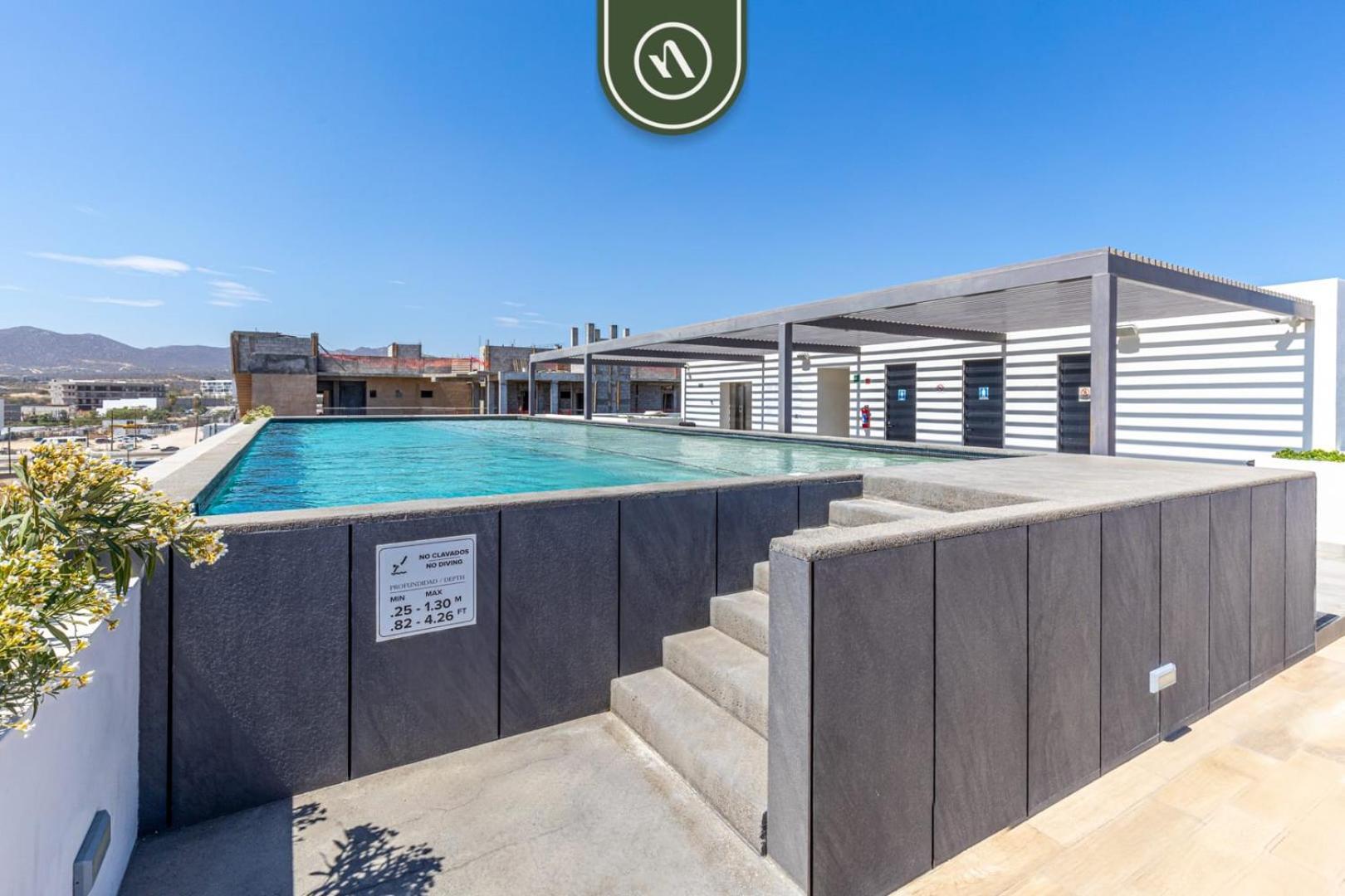 New 2 Bedroom Right Next To The - Pool Apartment Cabo San Lucas