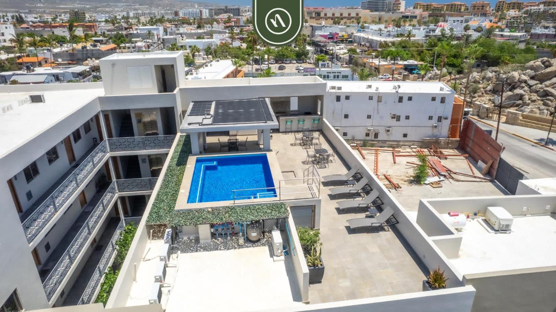 1br With King Bed - Rooftop Pool - Near Downtown * Cabo San Lucas