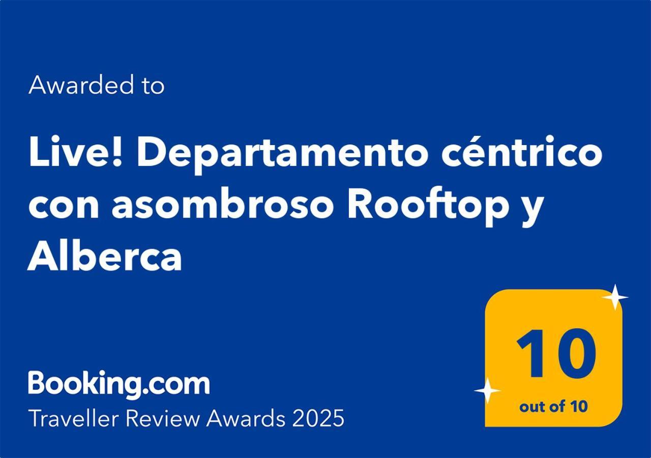 Live! Departamento Centrico Con Asombroso Rooftop Y Alberca