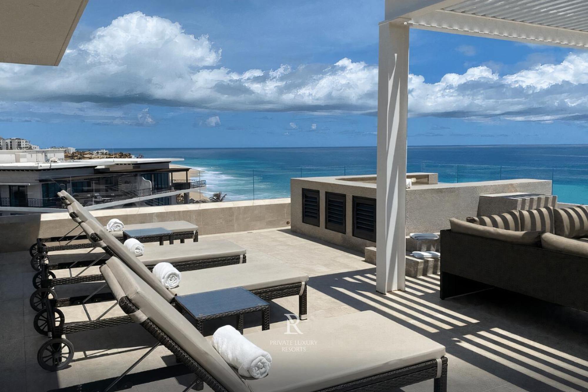 Resort Three Bd Penthouse Ocean Front-villa La Valencia Cabo San Lucas