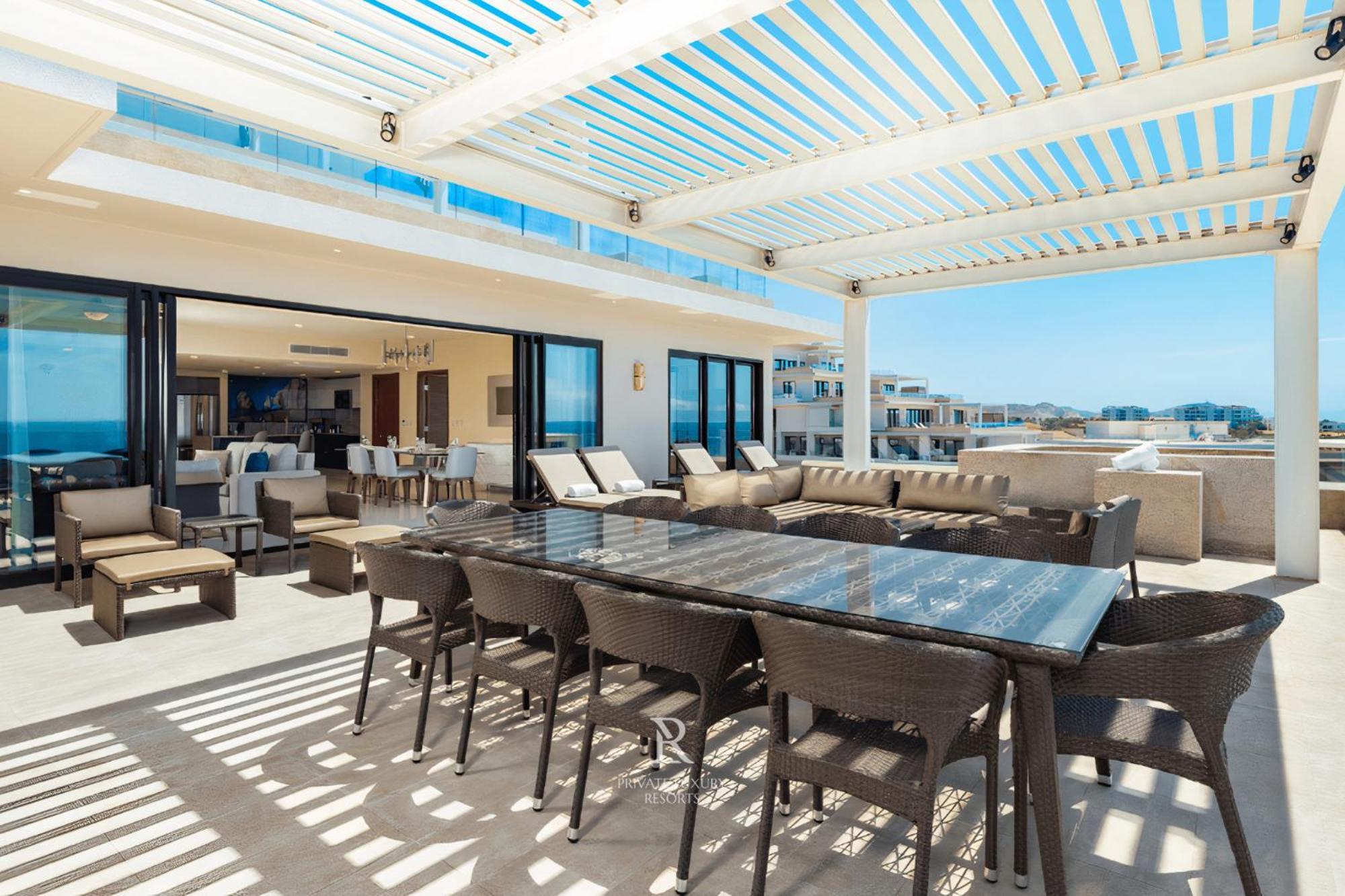 Three Bd Penthouse Ocean Front-villa La Valencia * Cabo San Lucas