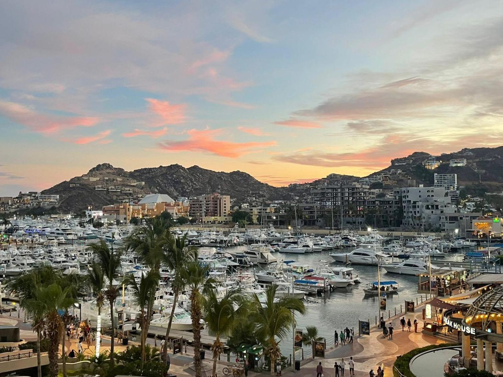 Hot Spot Overlooking Cabo Marina Private Terrace