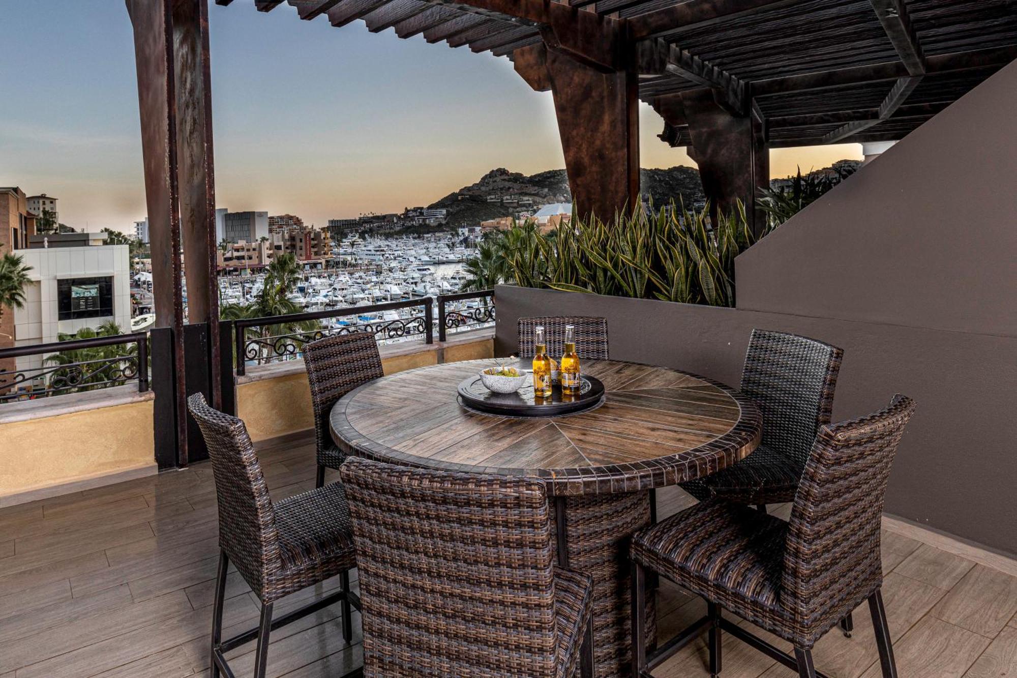 Hot Spot Overlooking Cabo Marina Private Terrace * Cabo San Lucas